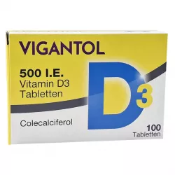 Вигантолеттен (Vigantol, Vigantoletten) 500МЕ 100шт